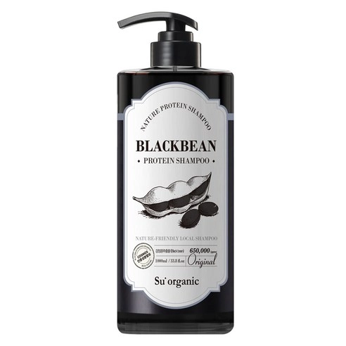 Black Bean Protein Shampoo, 1l, 1pack