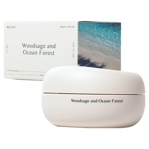 Body Cream [Wood Sage and Ocean Forest], 175ml, 1pack