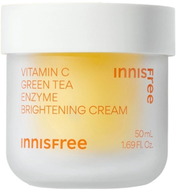 Vitamin C Green Tea Enzyme Brightening Cream, 50ml, 1pack