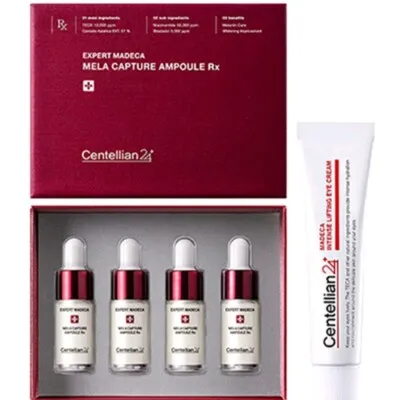 Expert Madeca Mela Capture Ampoule Rx + Madeca Intense Lifting Eye Cream Set