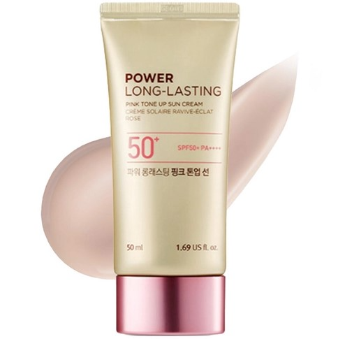 Power Long Lasting Pink Tone-up Sun Cream, 50ml, 1pack - Image 1