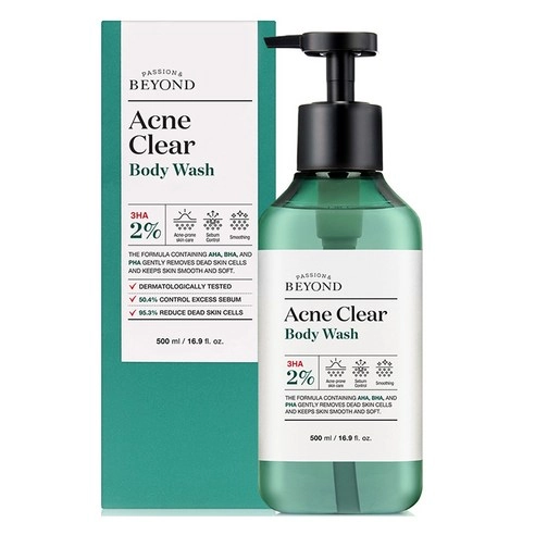 Acne Clear Body Wash, 500ml, 1pack