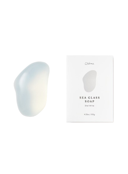 Sea Glass Soap [Shell White], 120g, 1pack