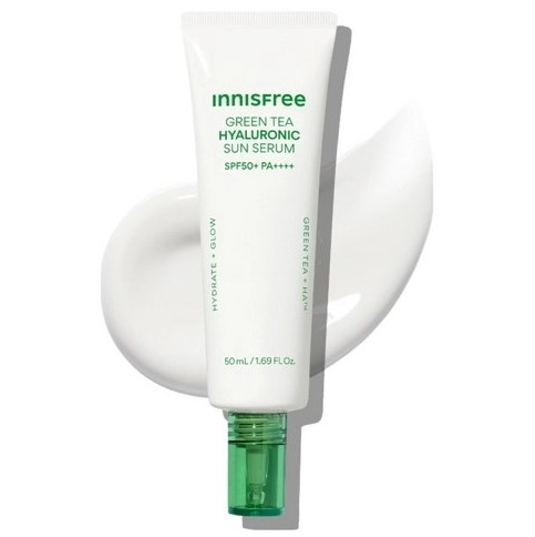 Green Tea Hyaluronic Sun Serum, 50ml, 1pack