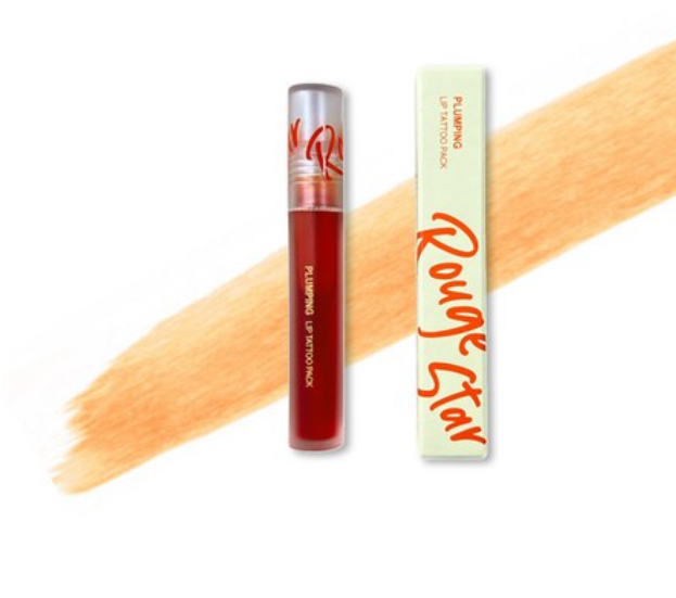 Rouge Star Plumping Lip Tattoo Pack, 5g, Camel Haze, 1pack