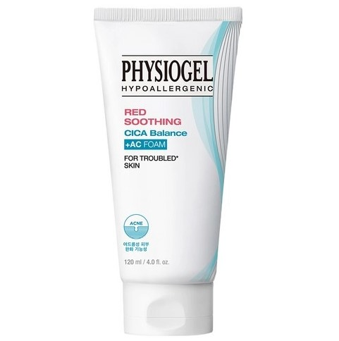 Red Soothing Cica Balance Plus AC Foam, 120ml, 1pack