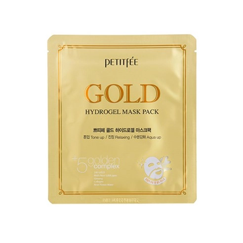 Gold Hydrogel Sheet Mask