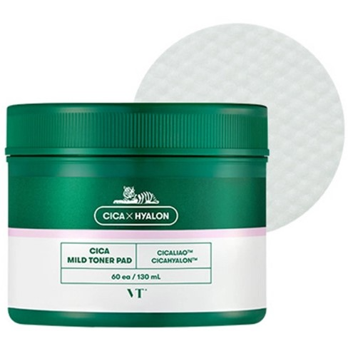 Cica Mild Toner Pad, 60ea, 1pack - Image 1