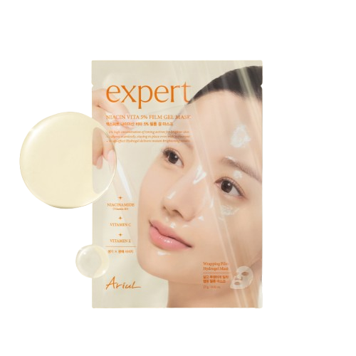 Expert Niacin Vita 5% Film Gel Mask, 4ea, 1pack