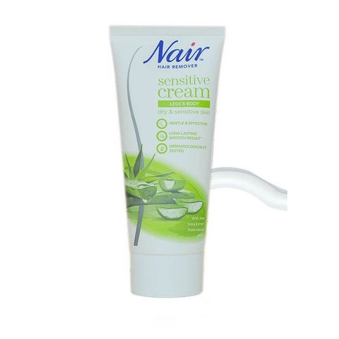 Hair Removal Sensitive Cream For Dry & Sensitive Skin - Legs & Body, 200ml, 1pack