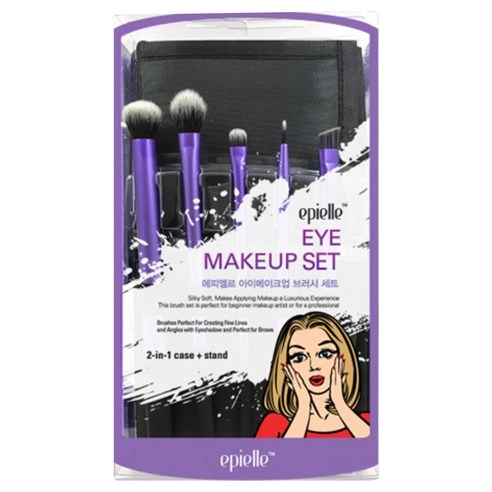 Eye Makeup Brush Set, 5ea, 1pack