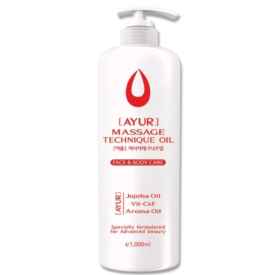 Massage Technique Oil, 1000ml, 1pack