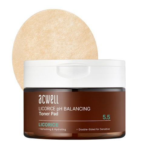 Licorice pH Balancing Toner Pad, 70ea, 1pack