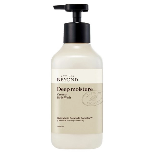 Deep Moisture Creamy Body Wash, 500ml, 1pack