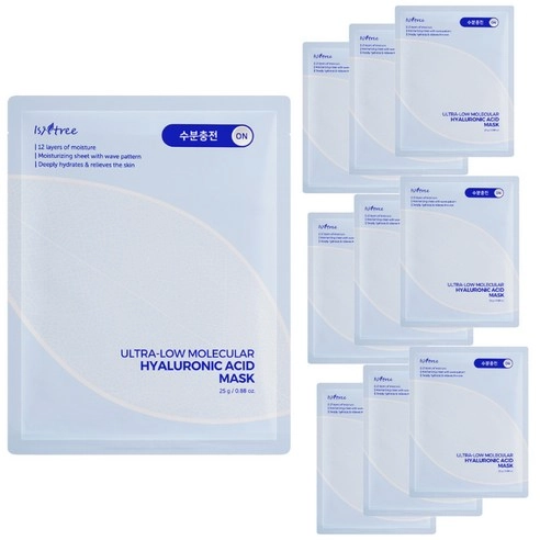 Ultra-Low Molecular Hyaluronic Acid Mask, 10ea