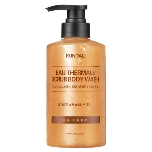 Eau Thermal Spa Scrub Body Wash [Leather Iris], 500ml, 1pack