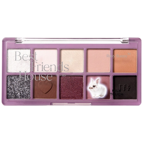 Best Friends House Palette, 9.3g, 02 Rosy Bunny, 1pack