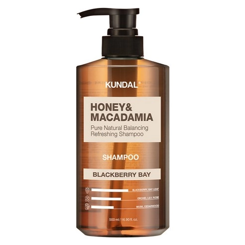 Honey & Macadamia Nature Shampoo [Blackberry Bay], 500ml, 1pack
