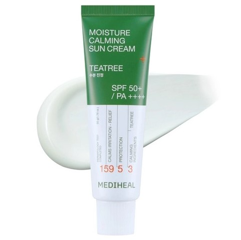 Tea Tree Moisture Soothing Sun Cream [SPF50+/PA++++], 50ml, 1pack