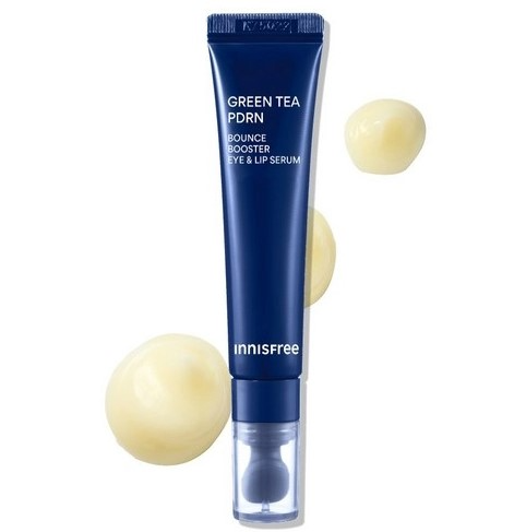 Green Tea PDRN Bounce Booster Eye & Lip Serum, 15ml, 1pack