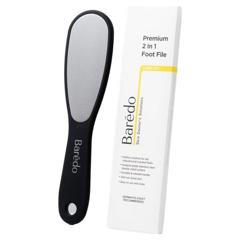 Premium 2 In 1 Foot File, 1ea, 1pack
