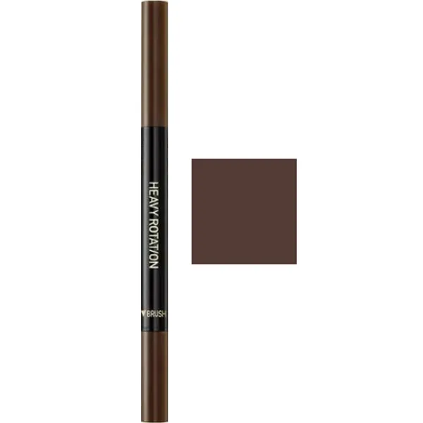 Heavy Rotation Hard Edge Eyebrow Pencil, 0.4g, 03 Dark Brown, 1pack