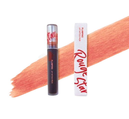 Rouge Star Plumping Lip Tattoo Pack, 5g, Pop Pink, 1pack