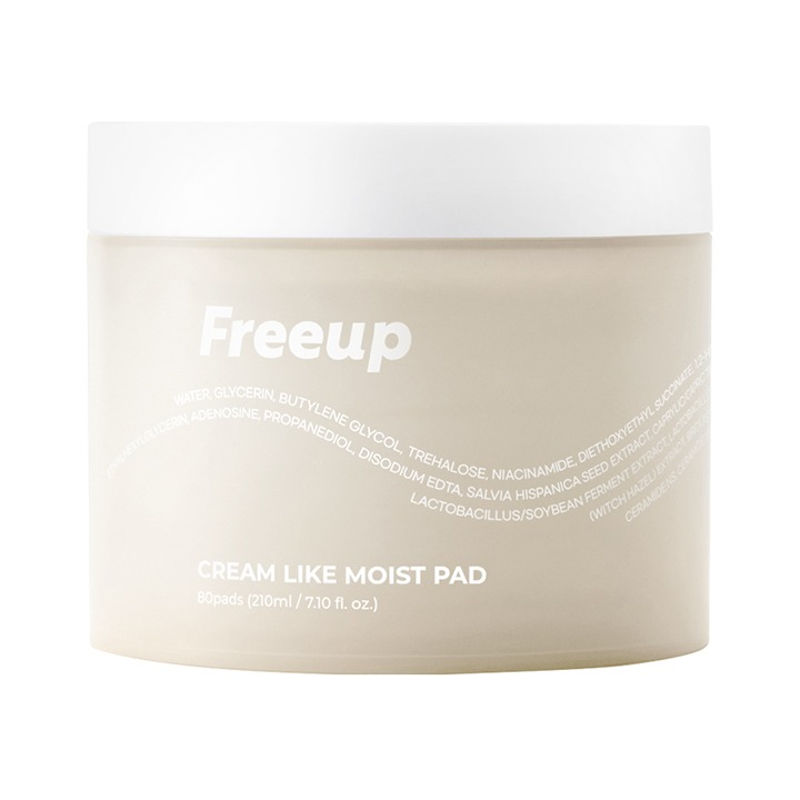 Cream-Like Moist Pad, 80ea, 1pack