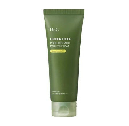 Green Deep Pore Avocado Pack to Foam, 150ml, 1pack