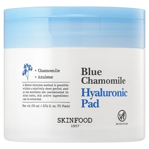 Blue Chamomile Hyaluronic Pad, 70ea, 1pack - Image 1