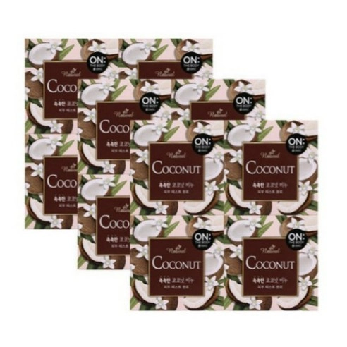 The Natural Coconut Nourishing Bar, 90g, 12ea