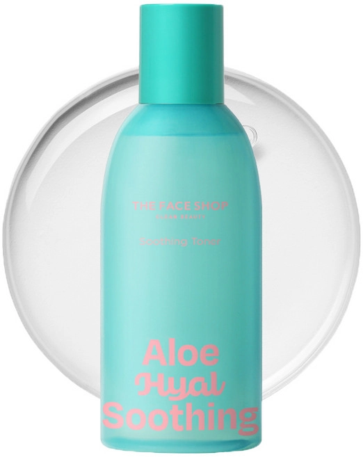 Aloe Hyaluronic Acid Moisture Soothing Toner, 250ml, 1pack - Image 1