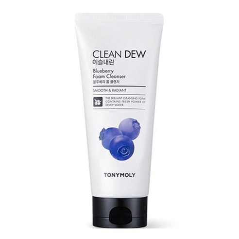 Clean Dew Foam Cleanser [Blueberry], 180ml, 1pack - Image 1