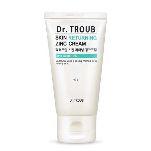 Dr. Troub Skin Returning Zinc Cream, 60g, 1pack