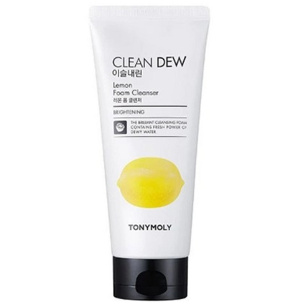 Clean Dew Foam Cleanser [Lemon], 180ml, 1pack - Image 1