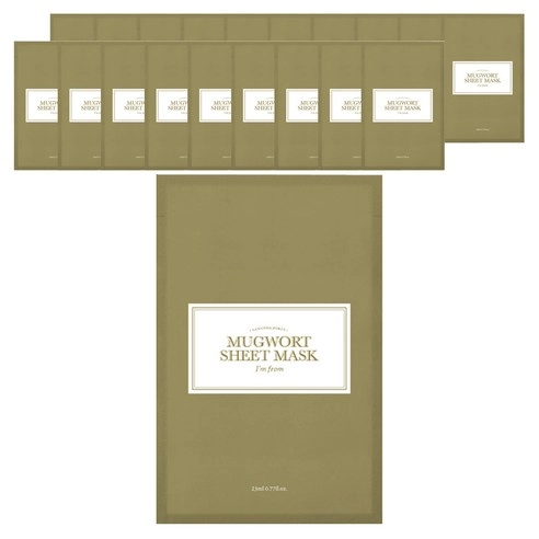 Mugwort Sheet Mask, 23ml, 20packs