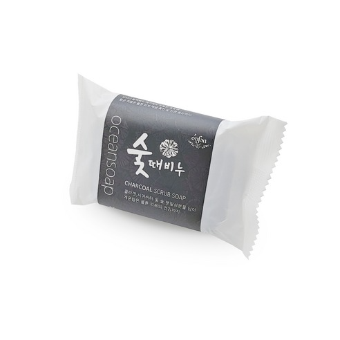 Ocean Charcoal Body Scrub Soap, 80g