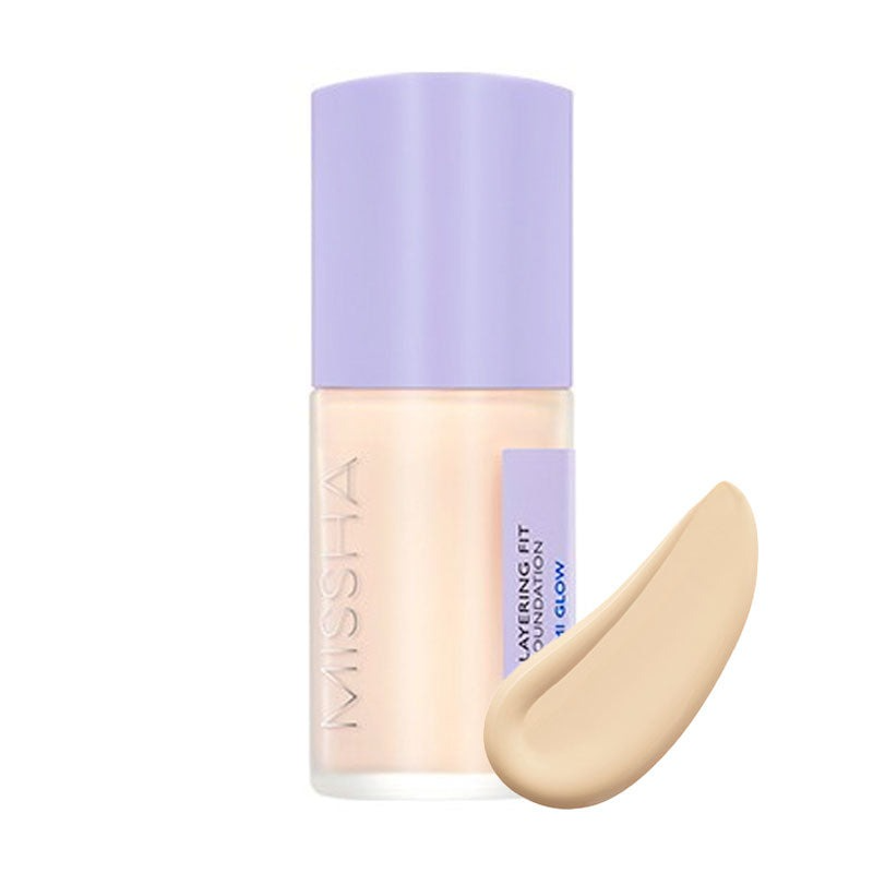 Layering Fit Foundation Semi Glow, 35ml, 21 Vanilla, 1pack - Image 1