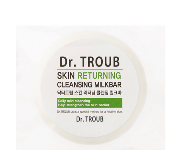 Dr. Troub Skin Returning Cleansing Milkbar, 100g+100g