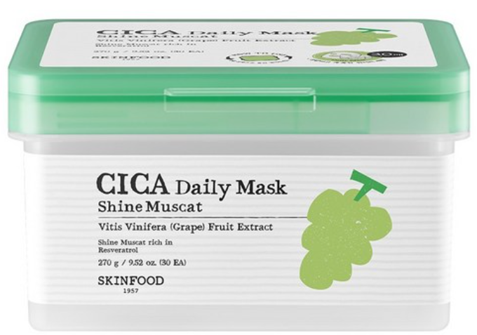 Shine Muscat Cica Daily Mask, 30ea, 1pack - Image 1