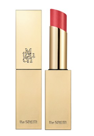 M Touch Shine Lipstick, 5g, RD01 Glowing Rose, 1pack