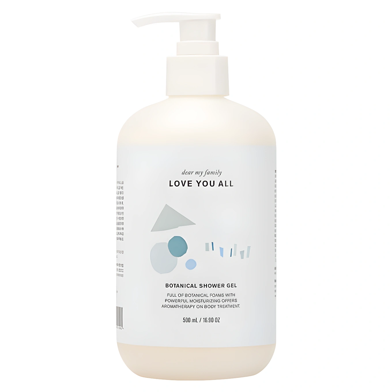 Botanical Shower Gel, 500ml, 1pack