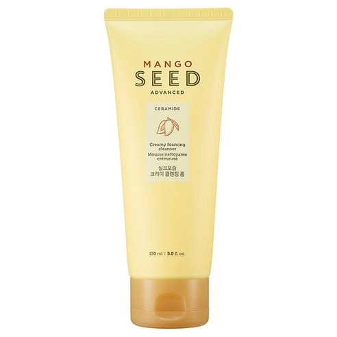 MANGO SEED ADVANCED CERAMIDE Creamy foaming cleanser, 150ml, 1pack