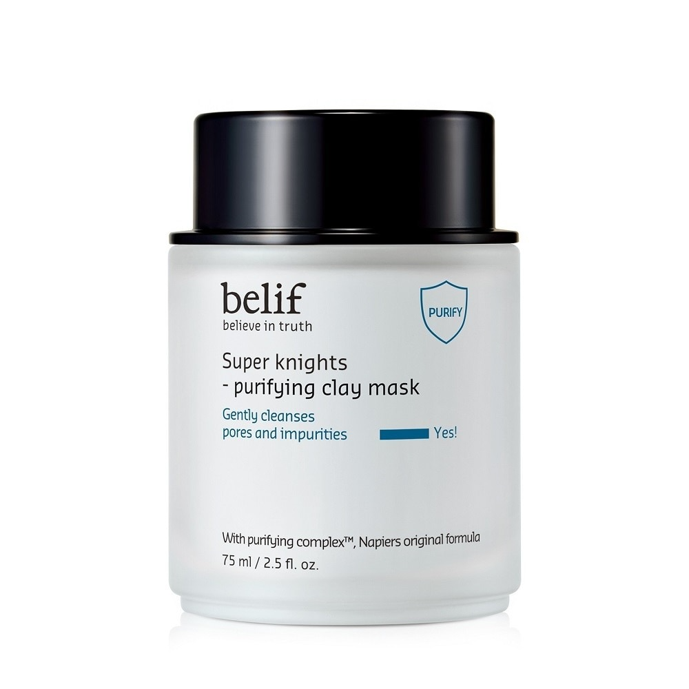 Super Knights Purifying Clay Mask, 75ml, 1pack