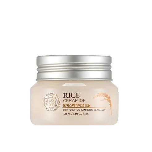 Rice & Ceramide Moisturizing Cream, 50ml, 1pack - Image 1