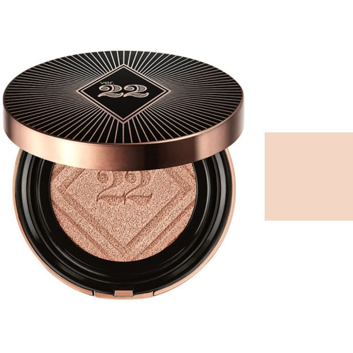 Satin Fit Layer Cushion [SPF50/PA++++], 13g+13g(Refill), P01 Peach Beige, 1pack