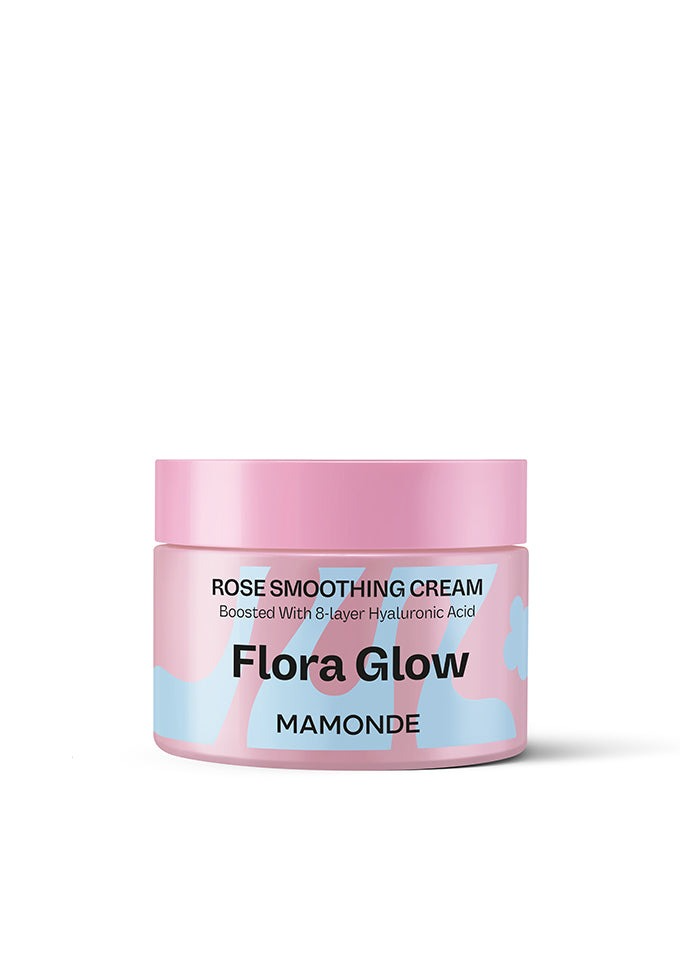 Flora Glow Rose Smoothing Cream, 50ml, 1pack