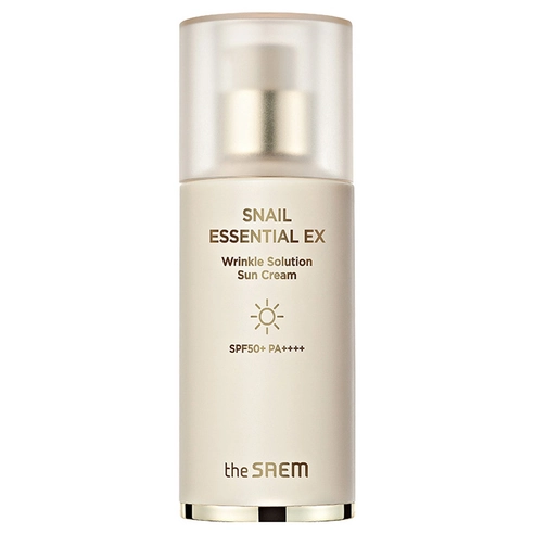 Snail Essential EX Wrinkle Solution Sun Cream [SPF50+/PA++++], 40ml, 1pack - Image 1