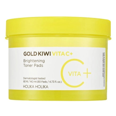 Gold Kiwi Vitamin C+ Brightening Toner Pad, 80ea, 1pack