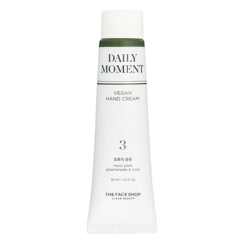 Daily Moment Vegan Hand Cream [Afternoon Park], 30ml, 1pack